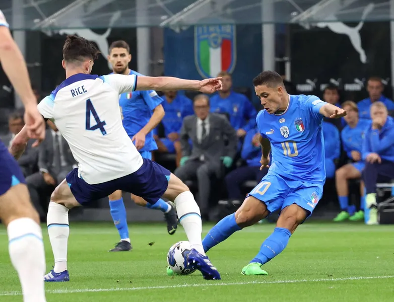 Italy slashed England 1-0 kicking Lions down to play in League B
